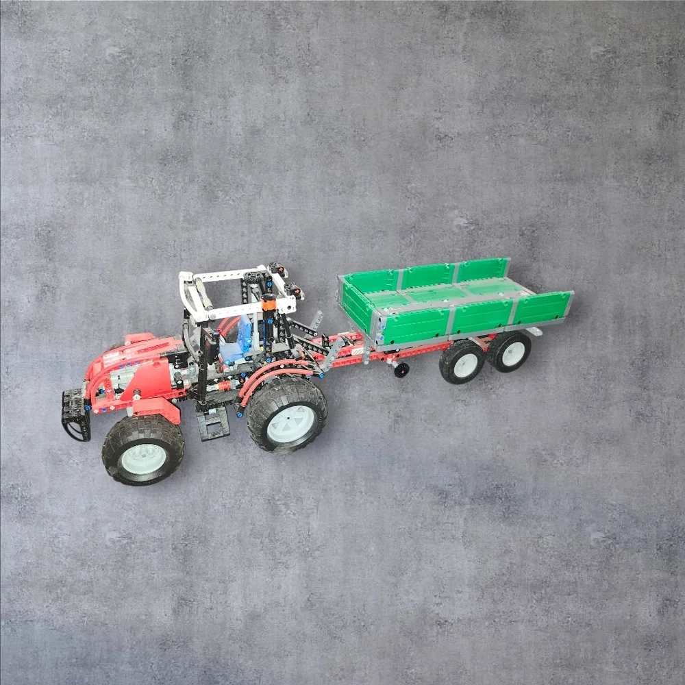 Lego Technic Tractor With Trailer